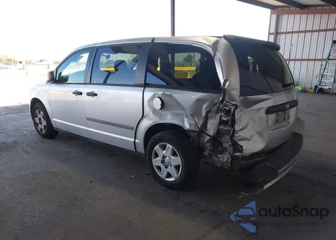 2008 Dodge Grand Caravan Se из США, поврежденный, VIN 1D8HN44H18B155573